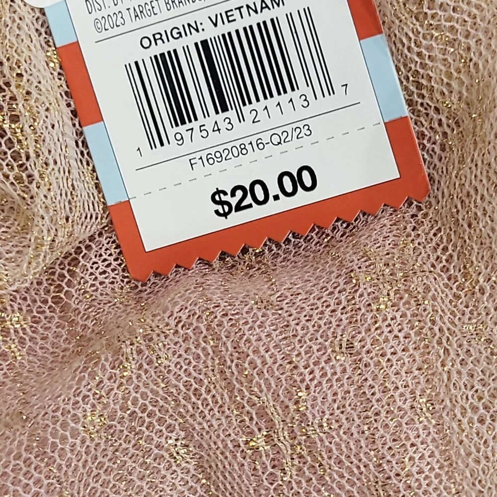 Girls' Embroidered Holiday Skirt - Cat & Jack Coral Size Small 6/7